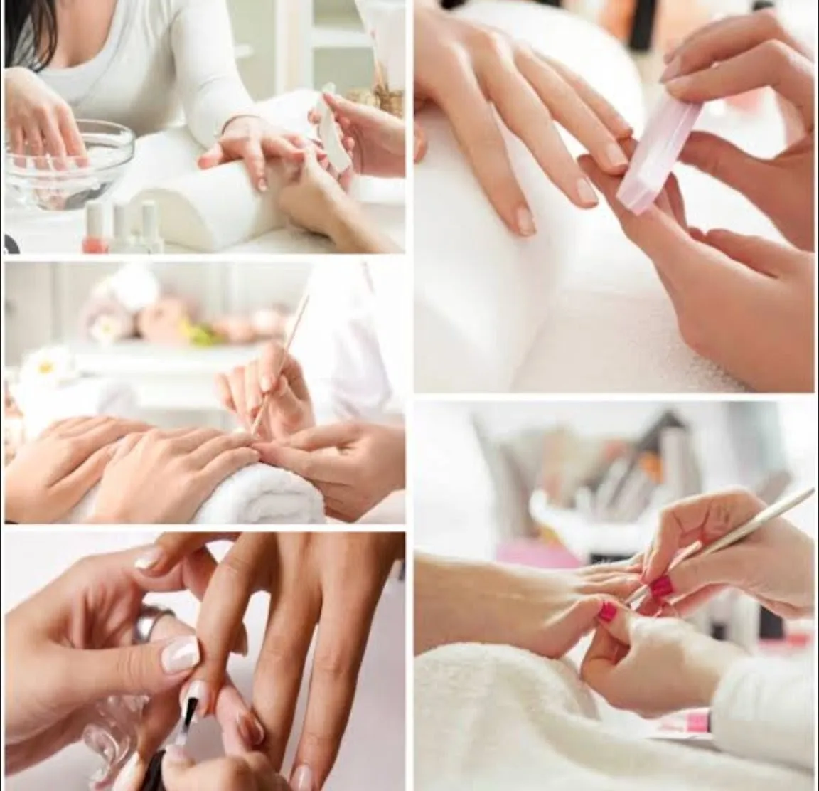 Spa manicure y pedicure clinico