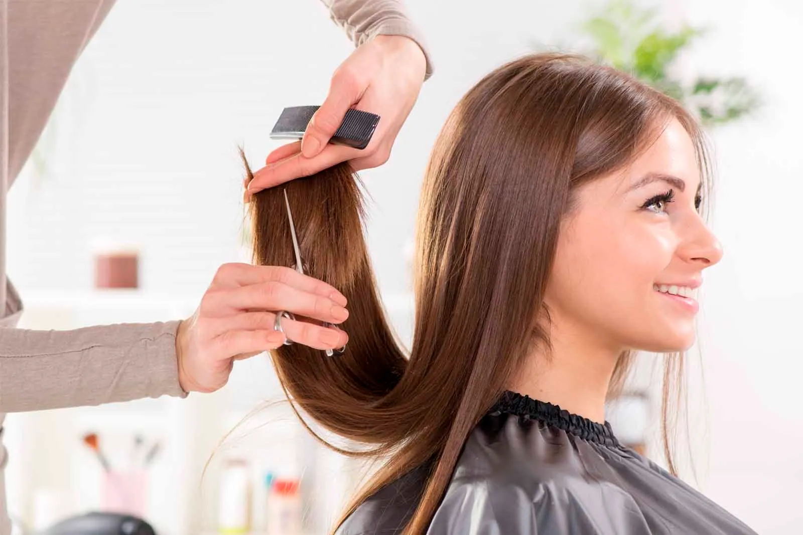 CORTE DE PUNTAS CABELLO LISO