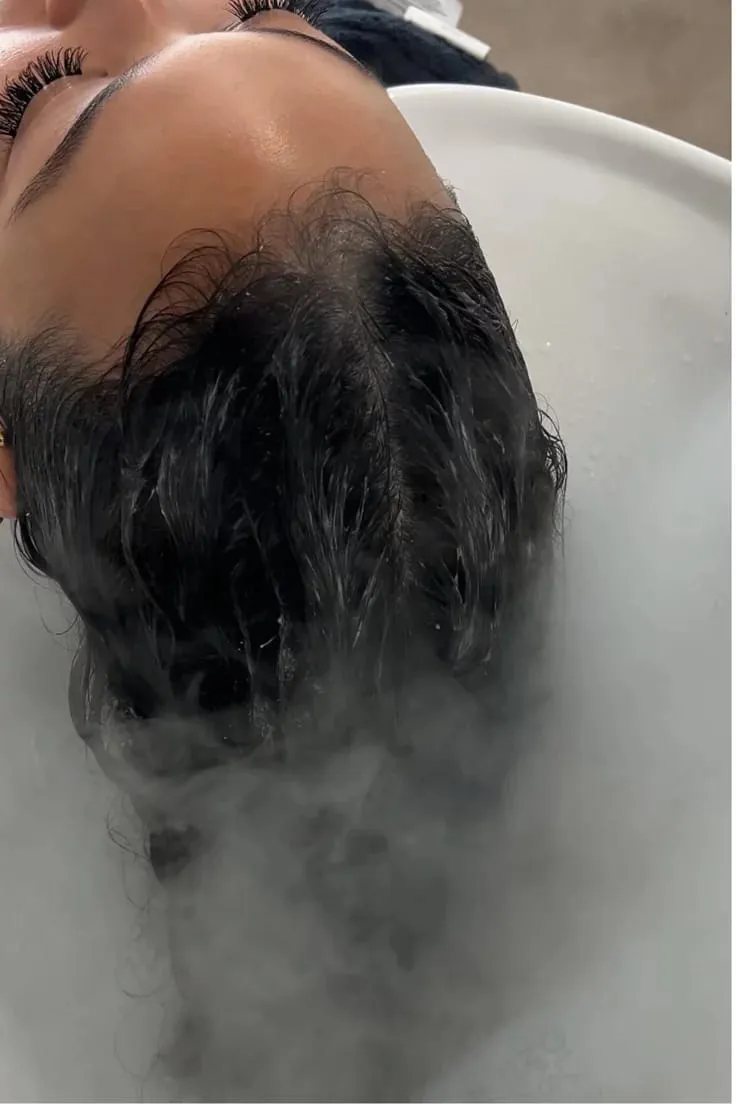 Hidratación capilar con vaporozono - 1