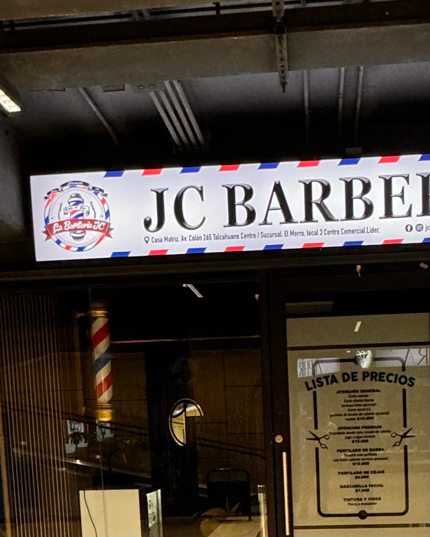 SedeLA BARBERIA JC LIDER EL MORRO