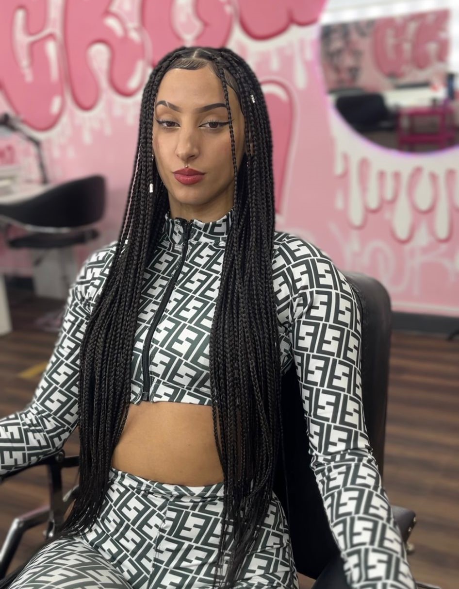Box braids (trenzas africanas)