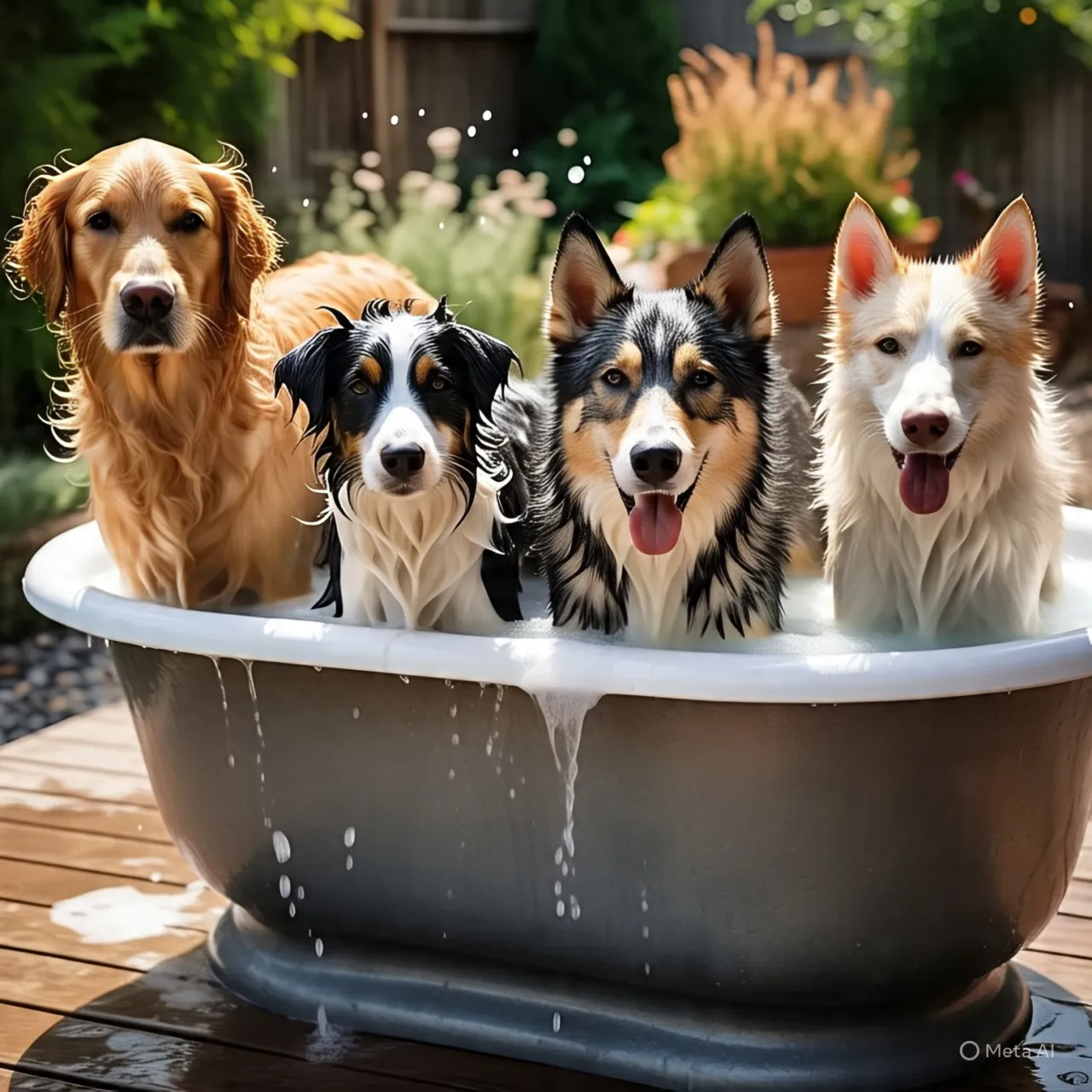 Baño de perro grande con peluquería - Imagen 1