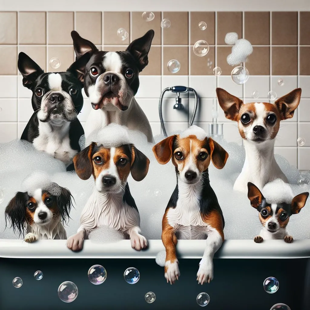 Baño de perro pequeño sin peluquería - Imagen 1