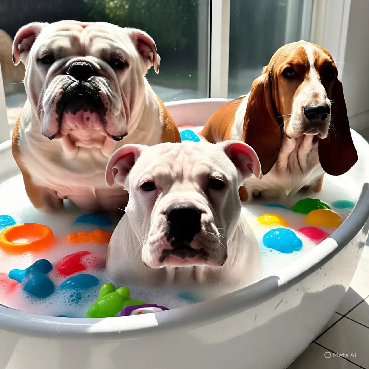 Baño de perro mediano sin peluquería - Imagen 1