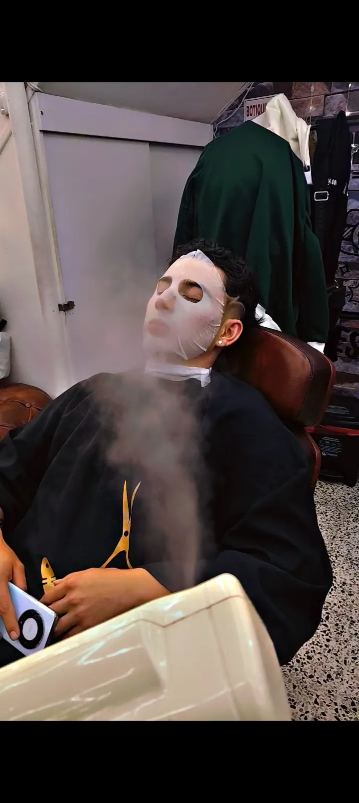 combo de corte + limpieza facial