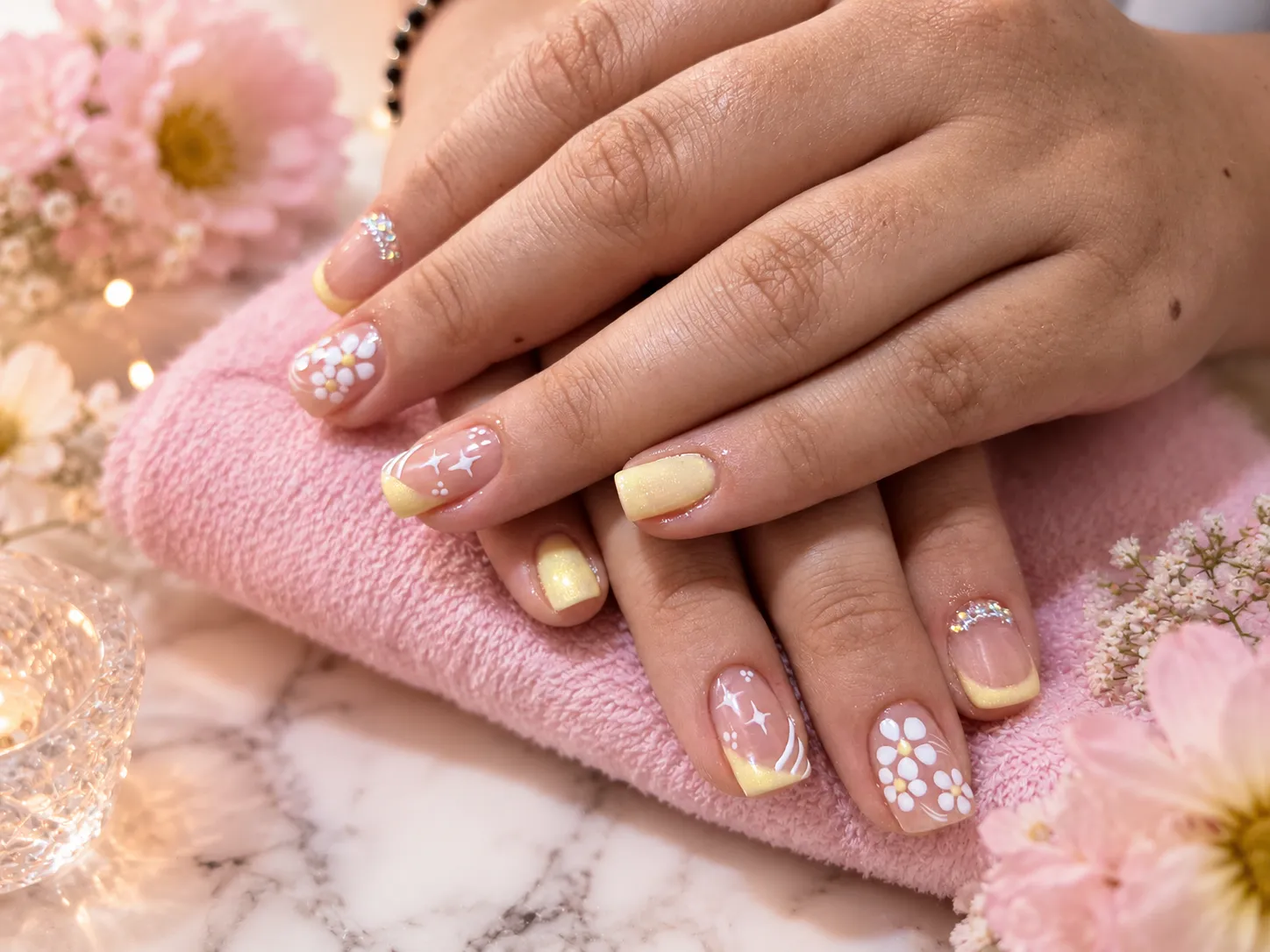 manicure en semipermanente