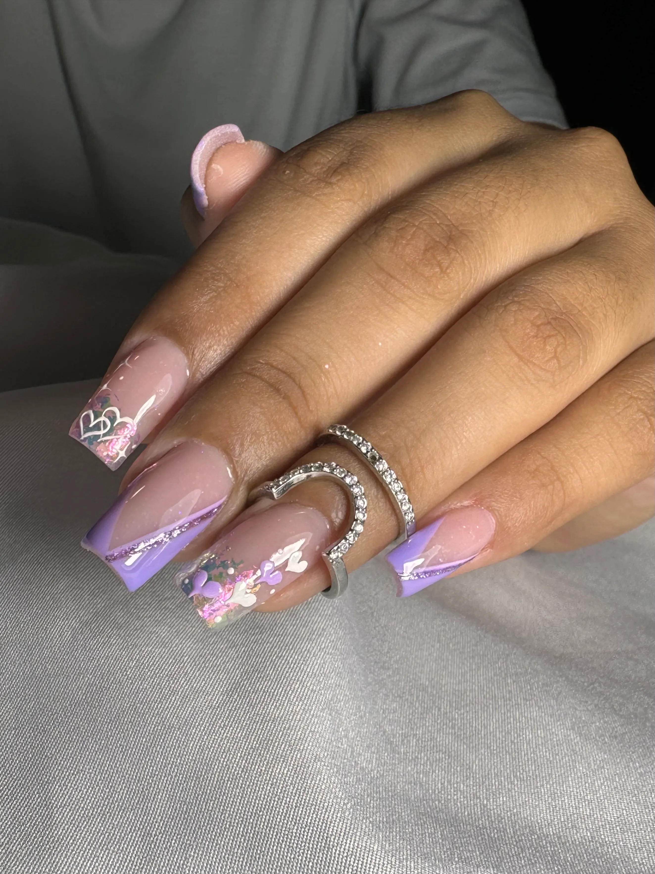 acrílicas esculpidas 