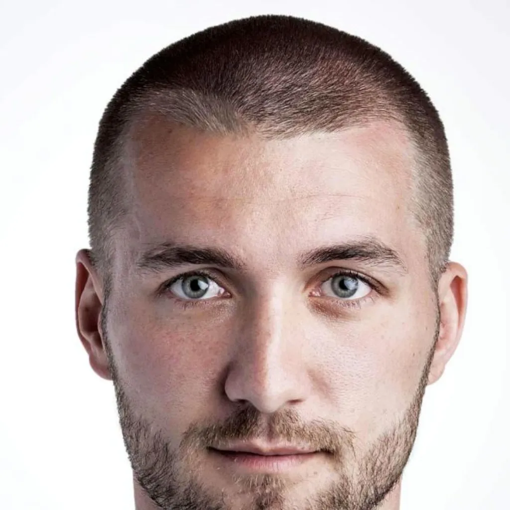 Corte Rapado + Barba - 1
