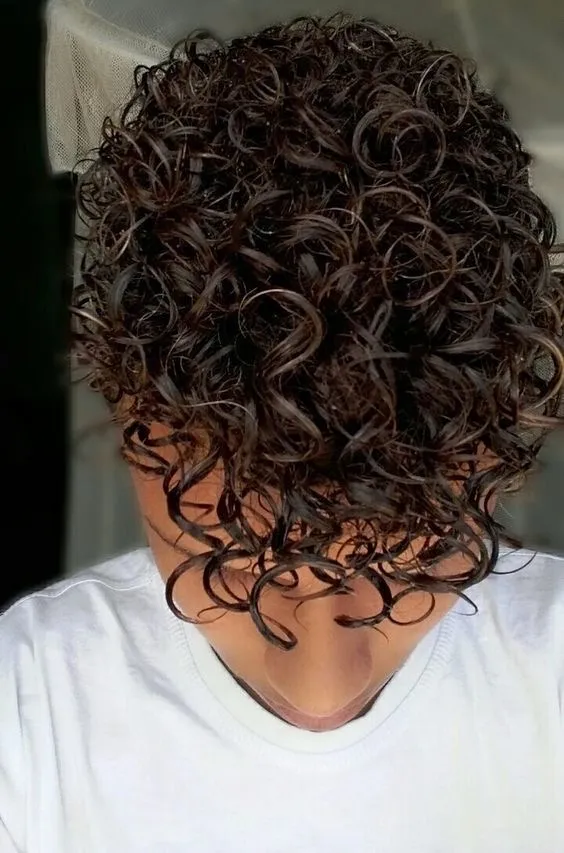 Permanente rulos definidos + corte +modelado