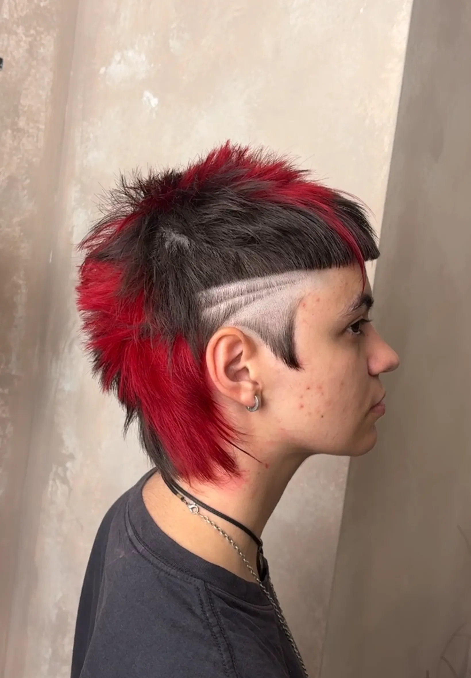 Mechas o mechones localizados (cabello corto) desde