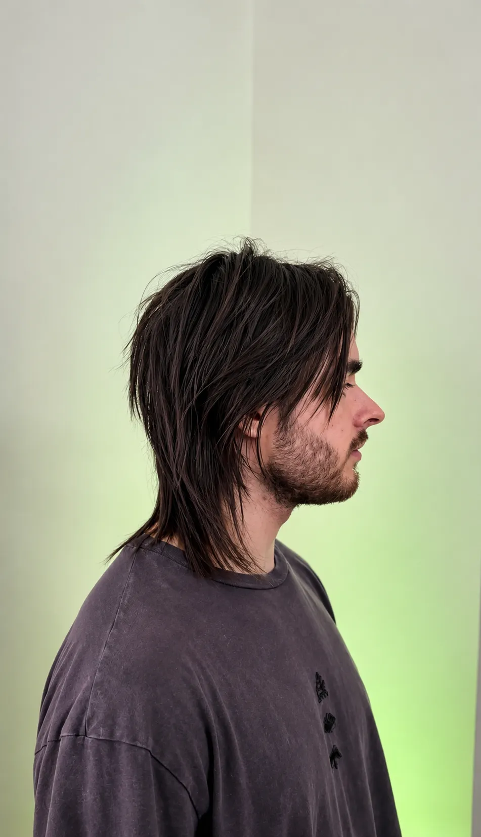 Corte de cabello medio