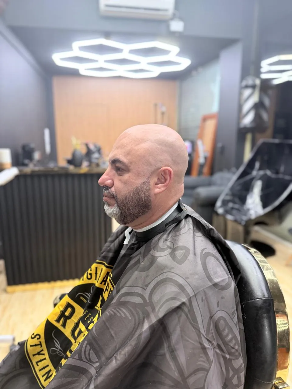 rapado y barba