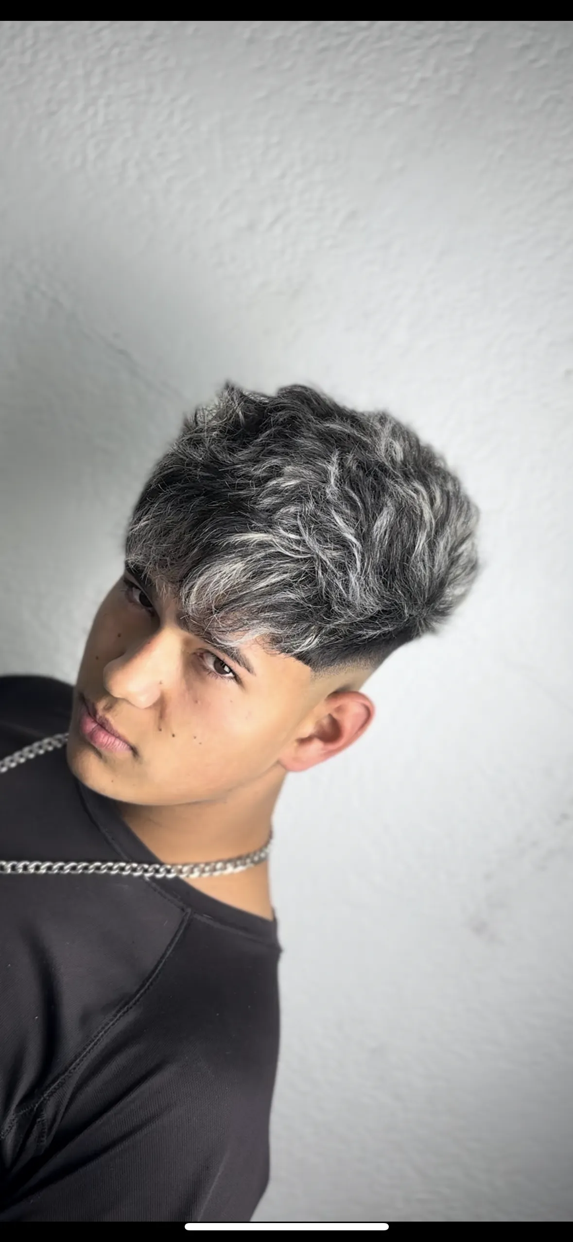 Mechas+corte de cabello+cejas