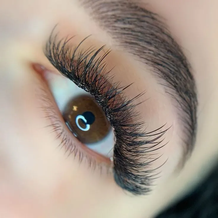 PESTAÑAS X PUNTO ESTILO RUSO