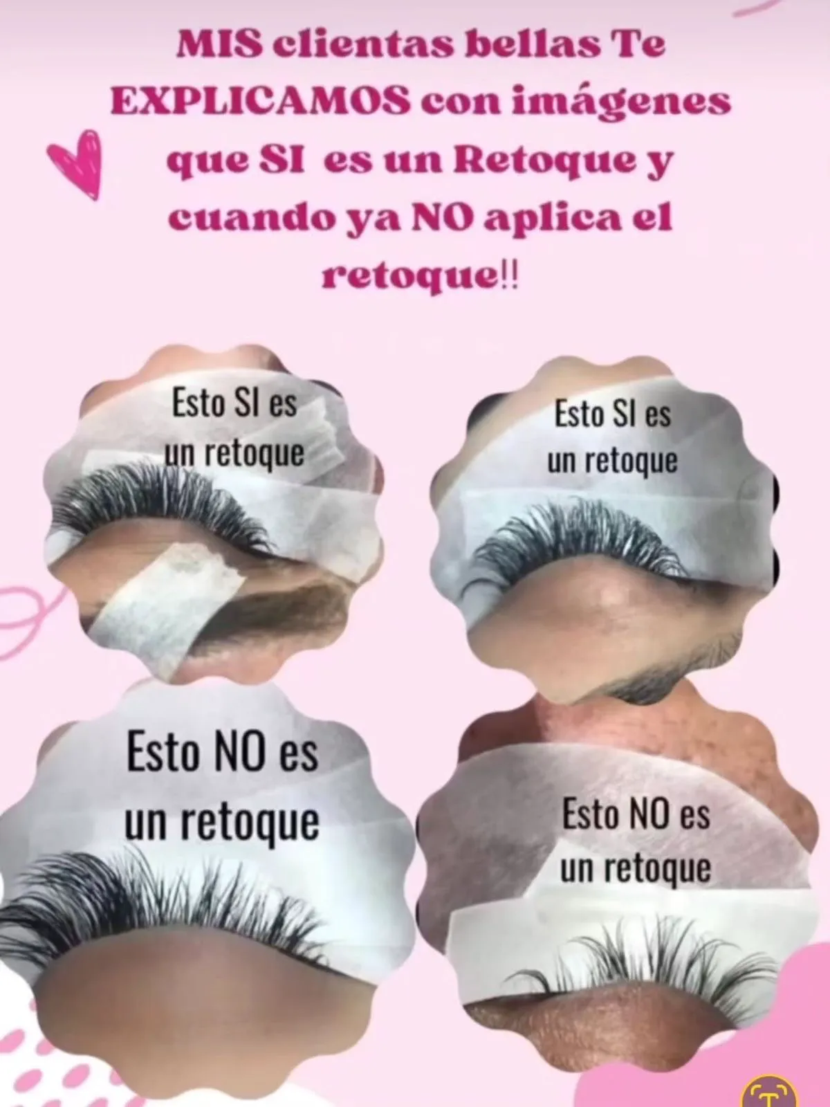 Retoque de extensiones - 1