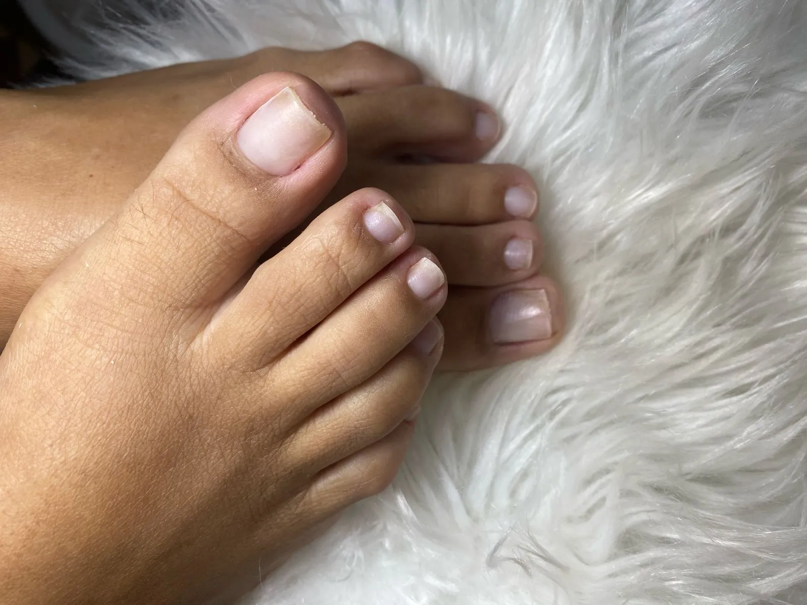 Spa de pies sin esmaltar