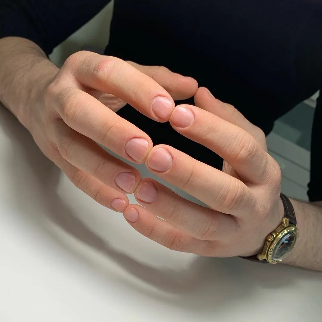 Manicura masculino