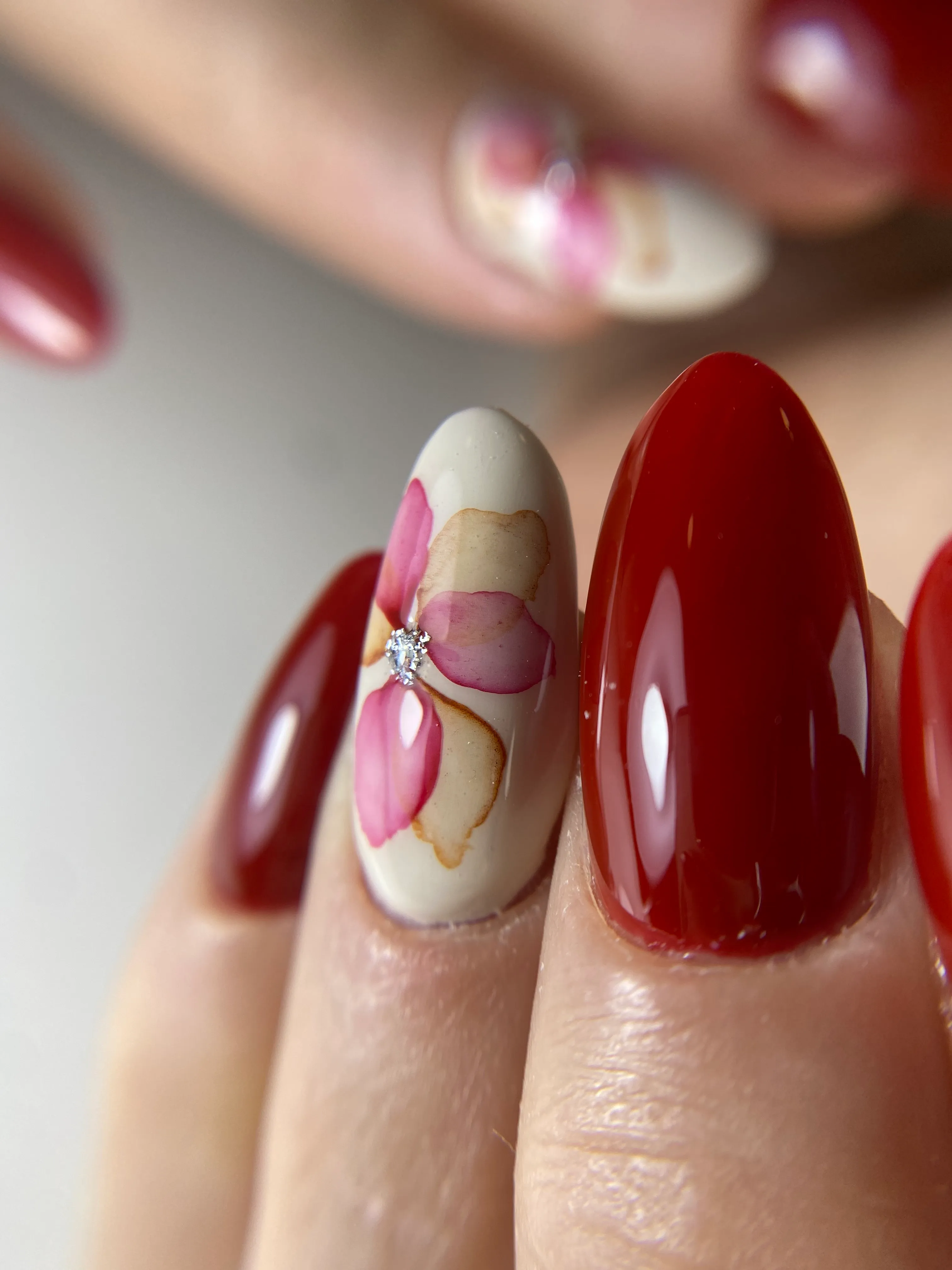 Kaping en Acrigel + spa de pies con Semipermanente