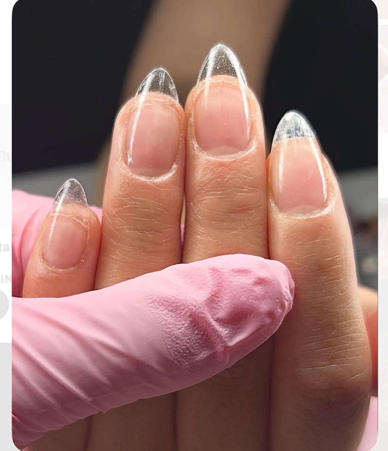 montura uñas en softgel
