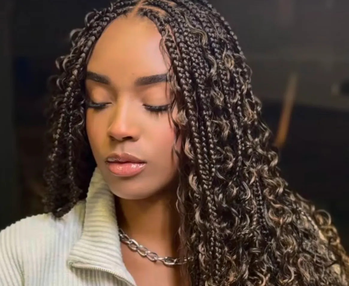 boho braids cabello organico