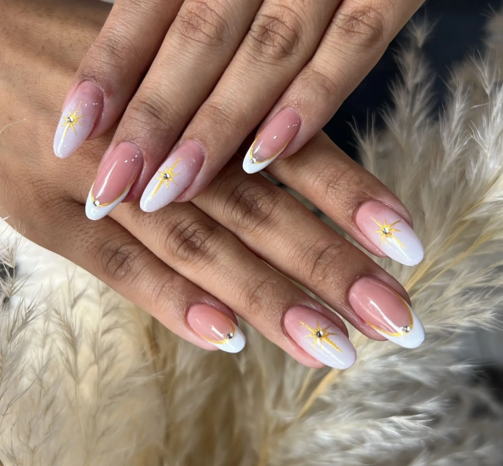 Retoque Forrado uña natural con semipermanente - 3