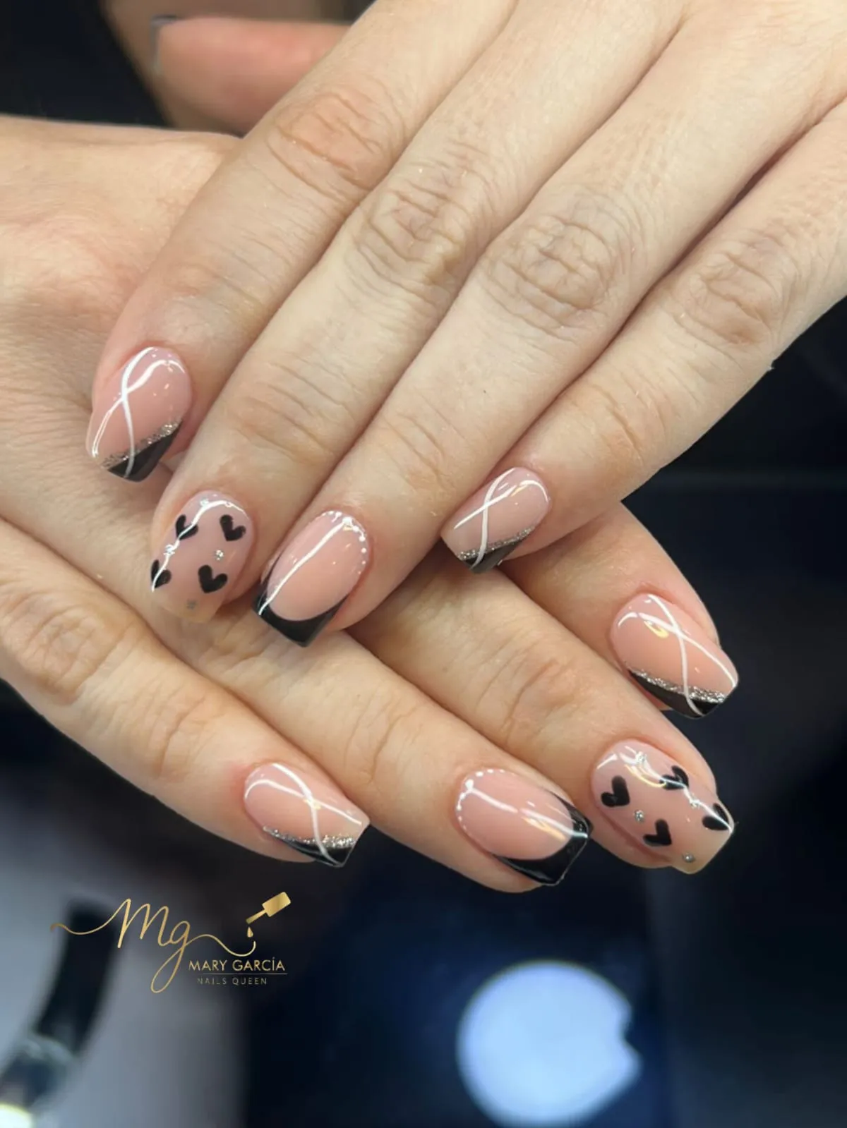 Retoque acrílicas con semipermanente - 3