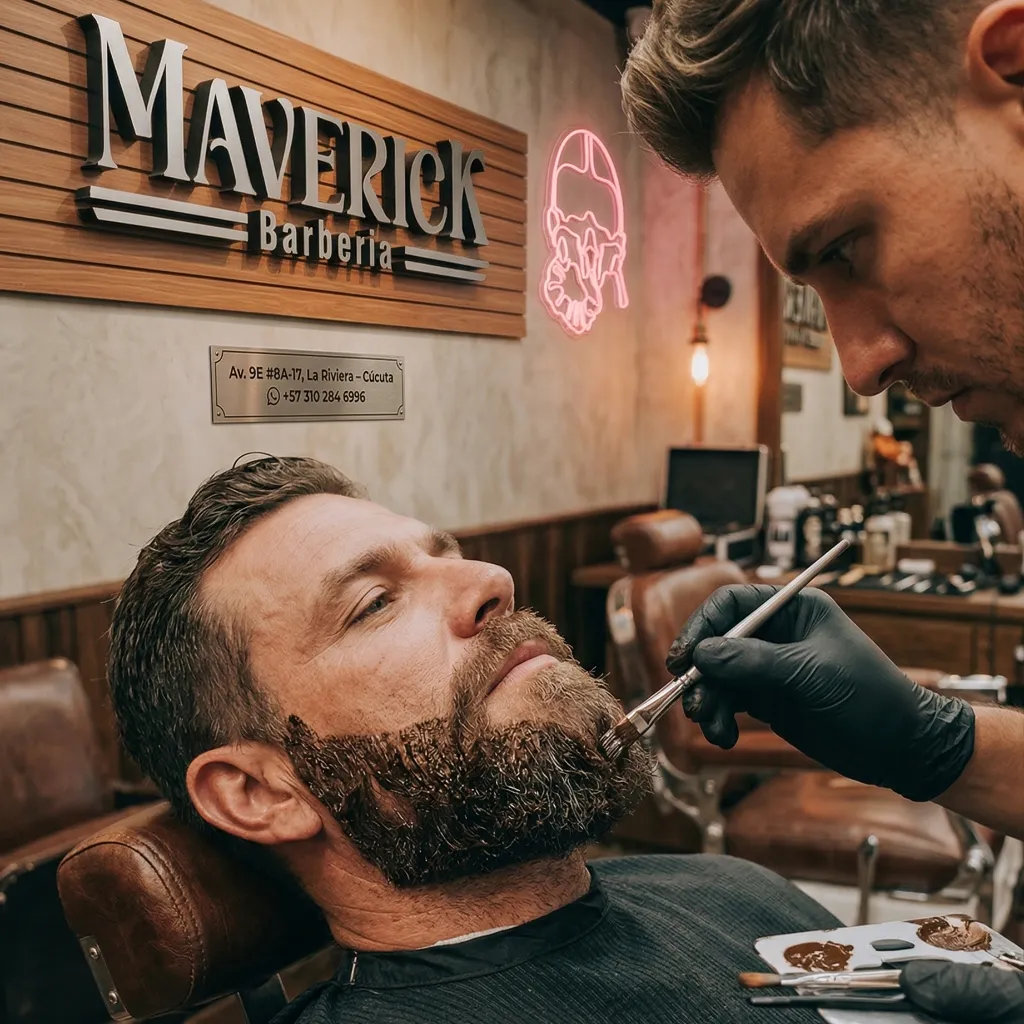 TINTURACION  DE BARBA  (TINTE) - 1