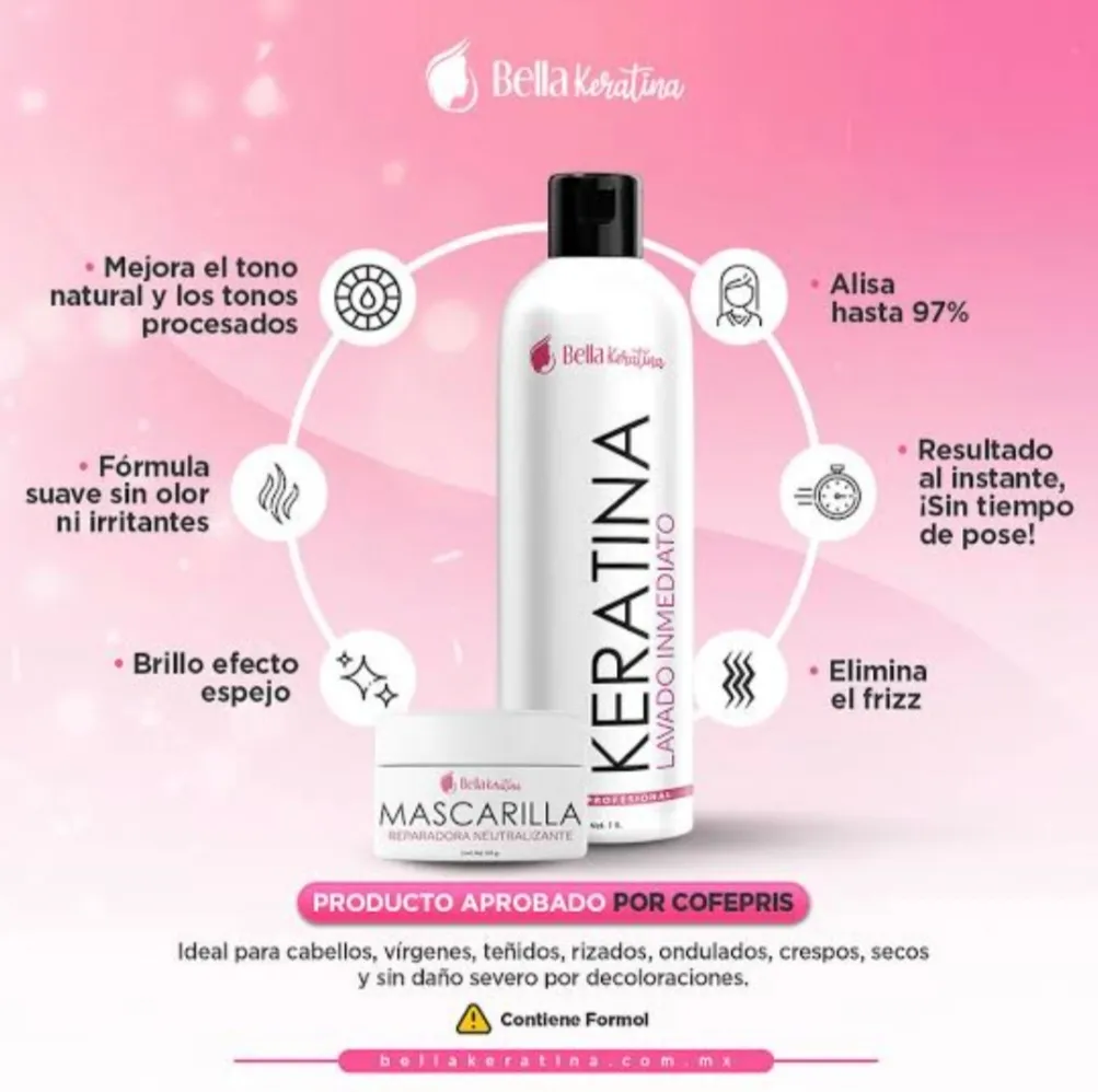 "KERATINA" lavado inmediato 👌