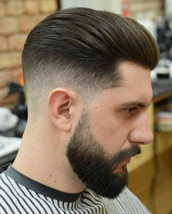 Corte Degradado con barba🪮🔥