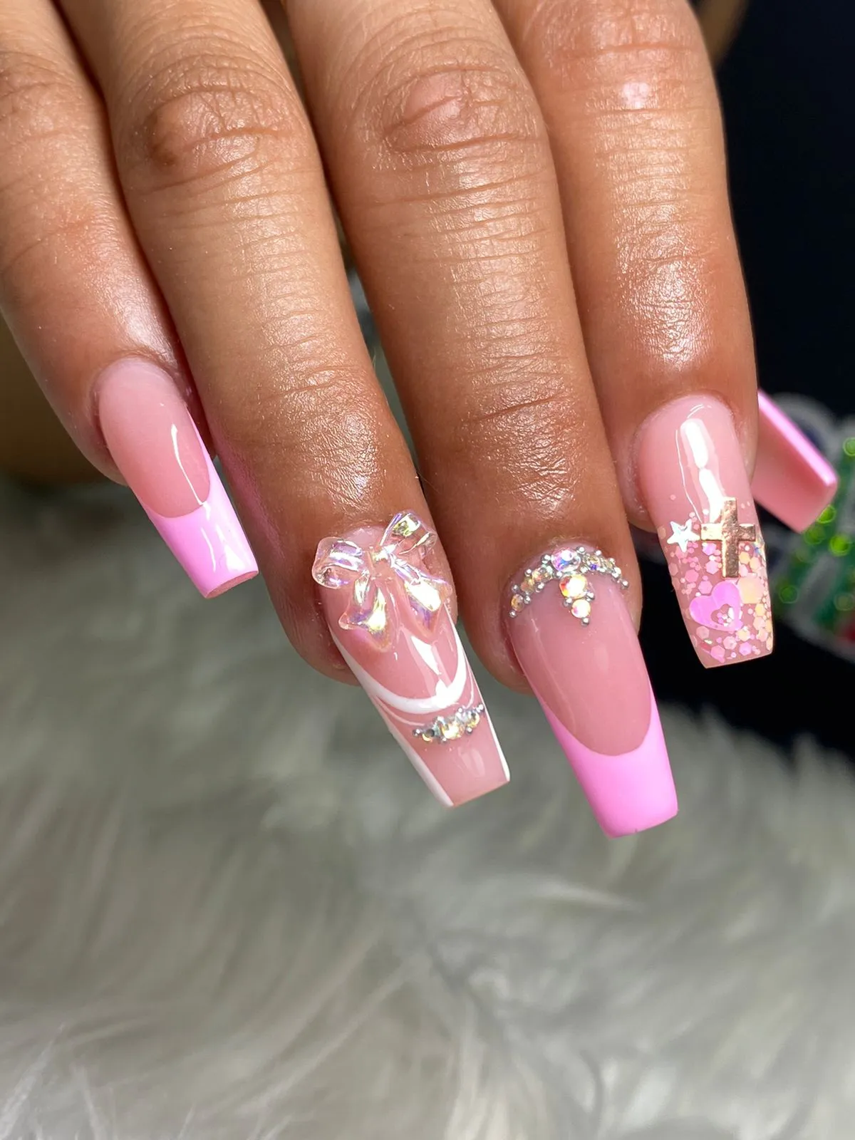 ACRILICAS CON TIPS Y ACCESORIOS