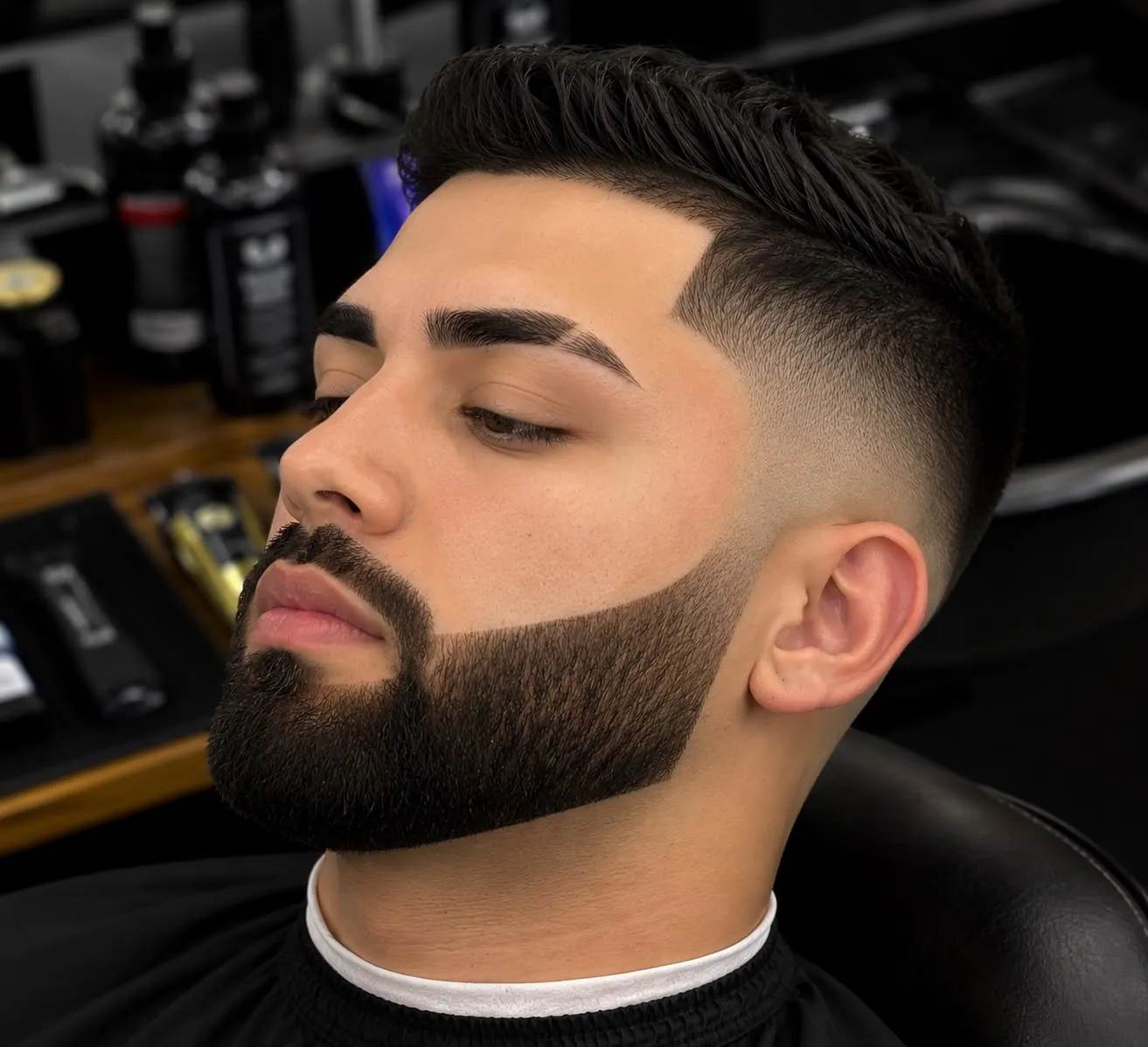 Corte + Arreglo de barba +Tinte de barba