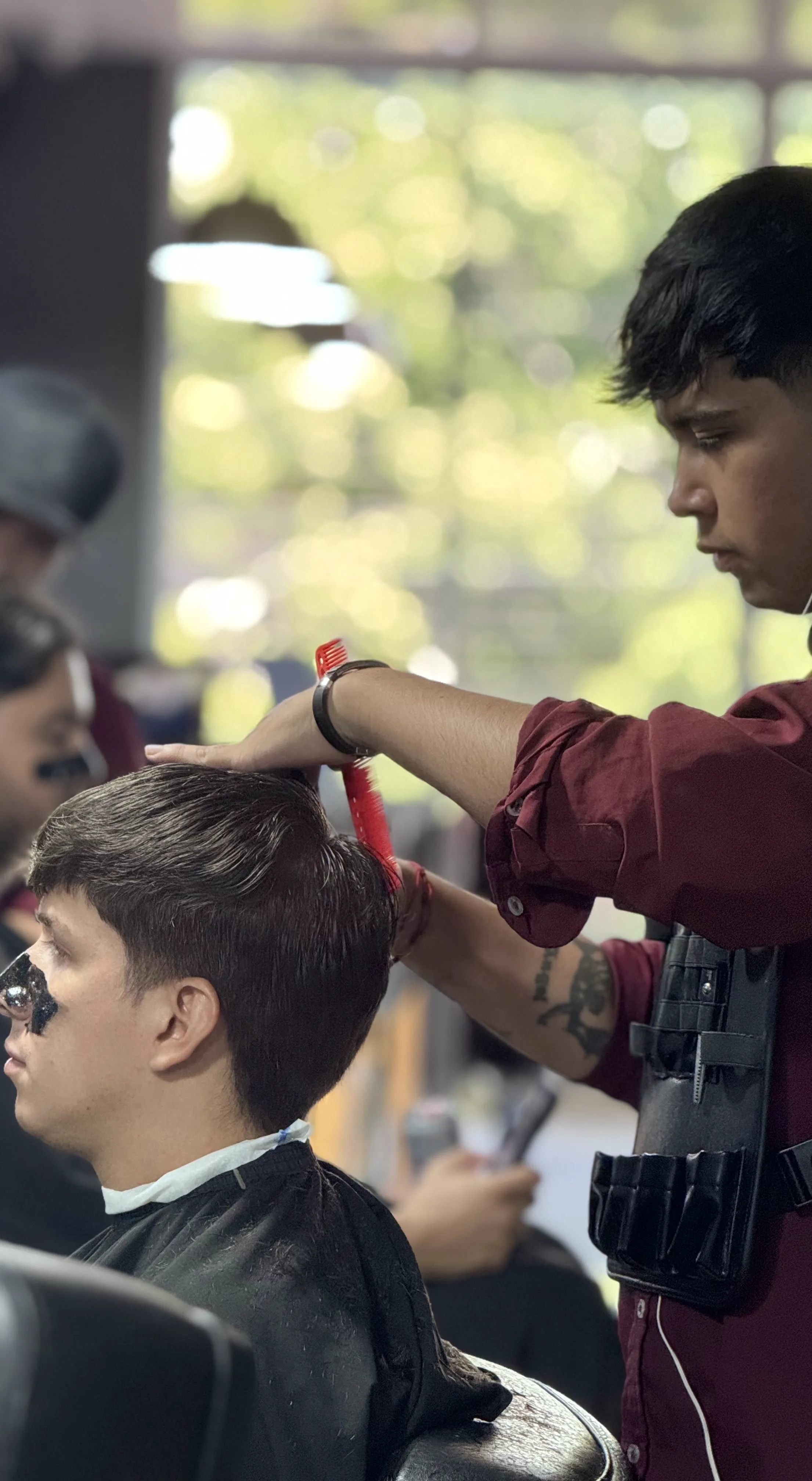 Corte con Tijera