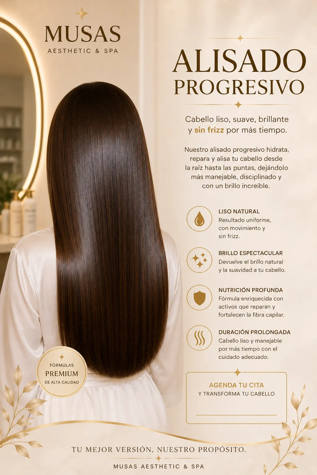 Alisado Progresivo Por Onza