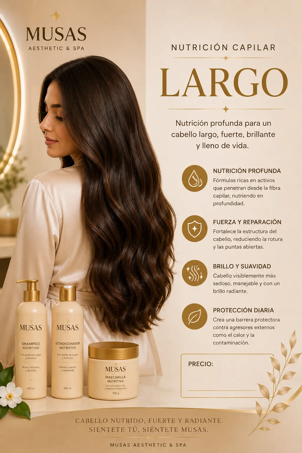 Nutrición Capilar Cabello Largo ( L )