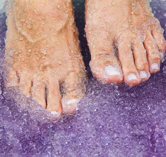 Pedi Jelly con Esmaltado Liso
