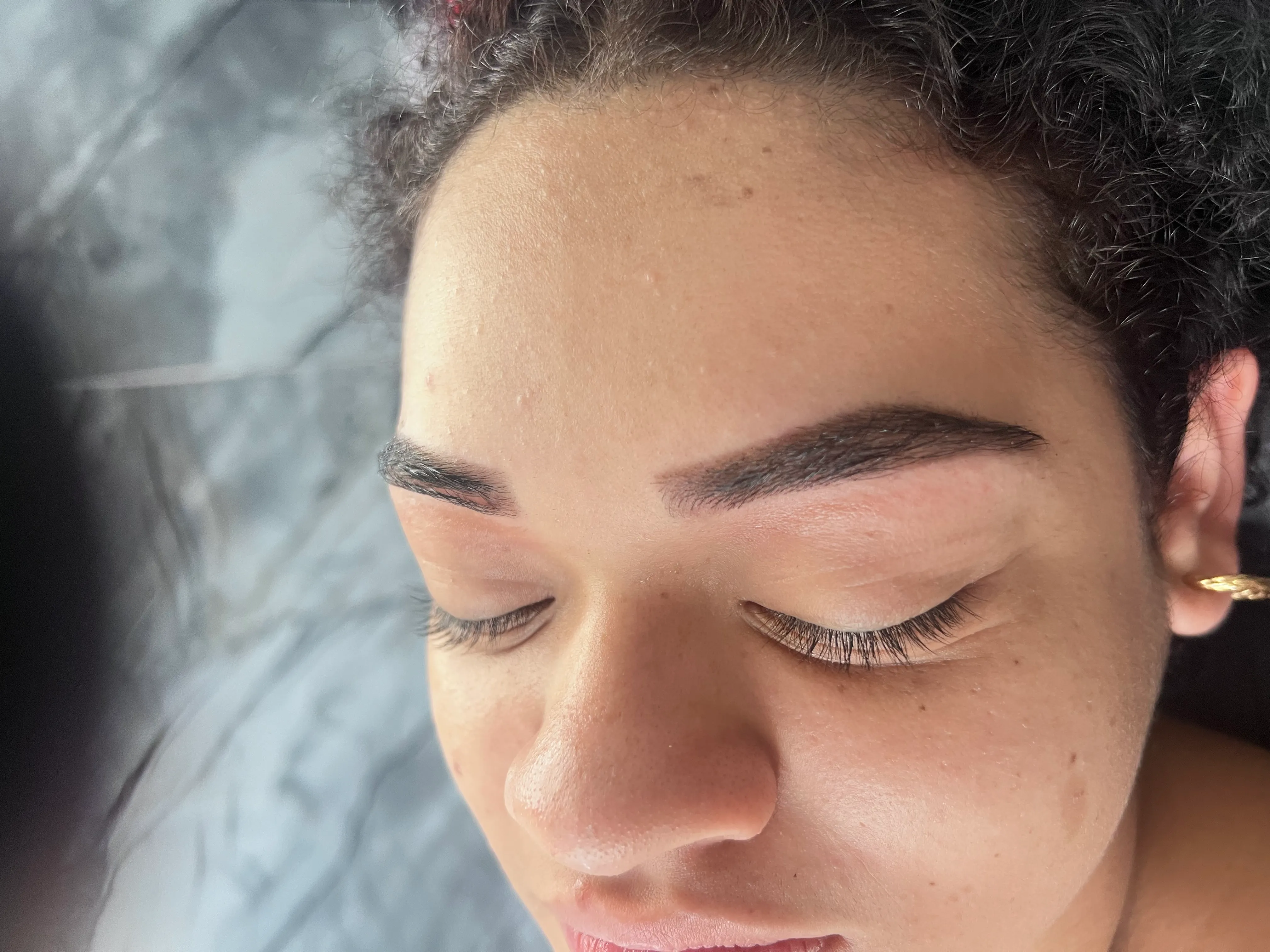 depilación cera cejas