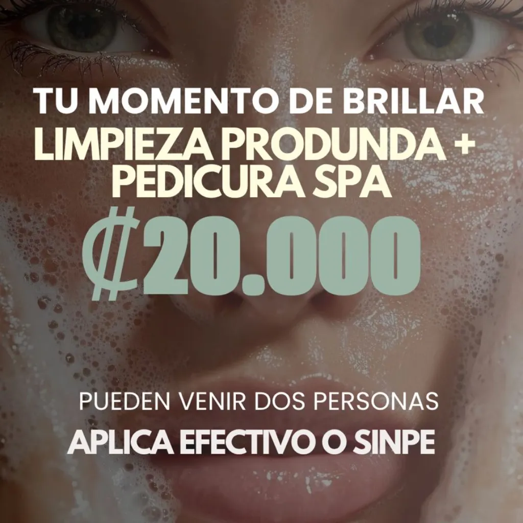 LIMPIEZA PROFUNDA + PEDICURA SPA