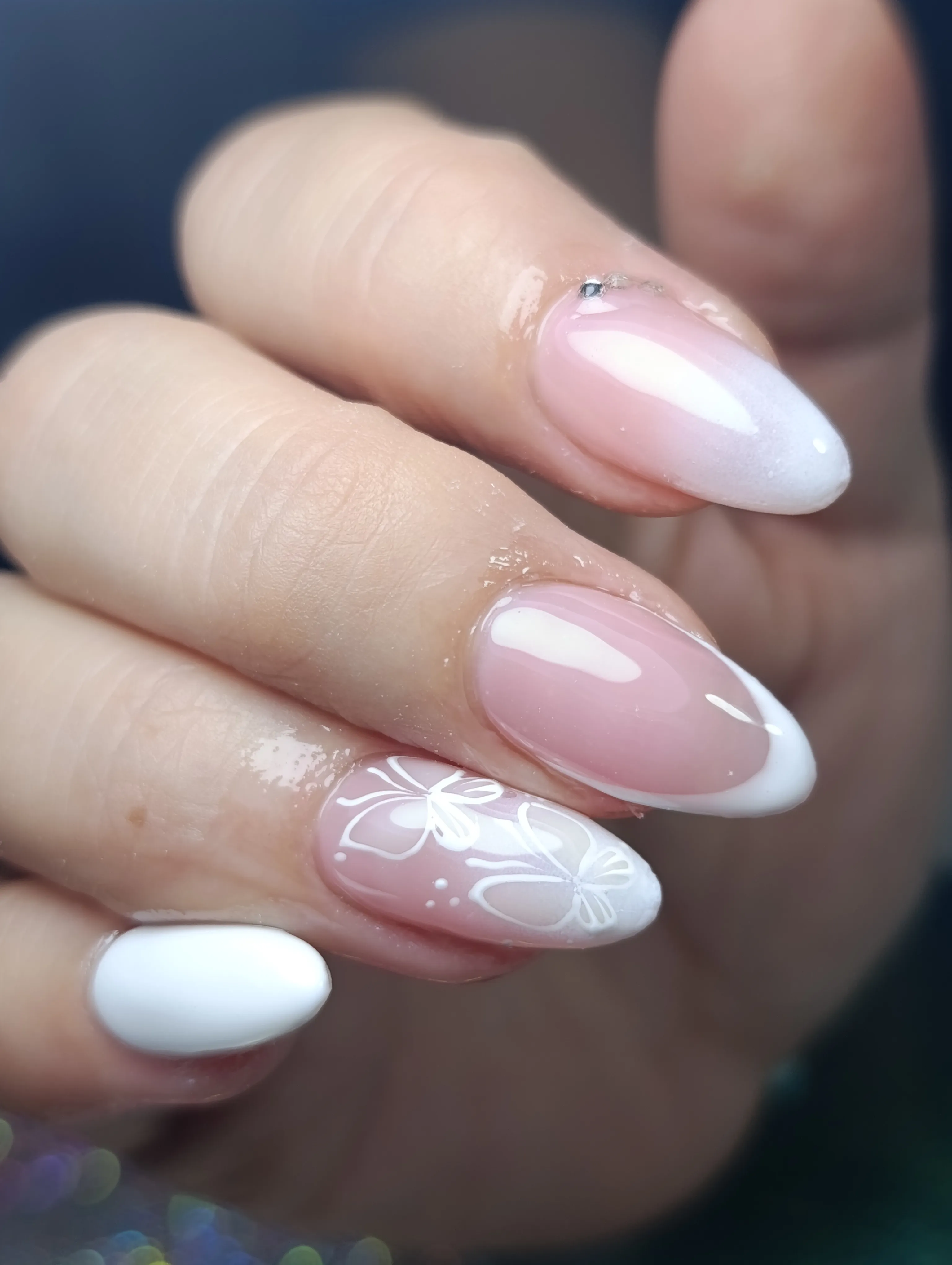 Retoque de acrílico