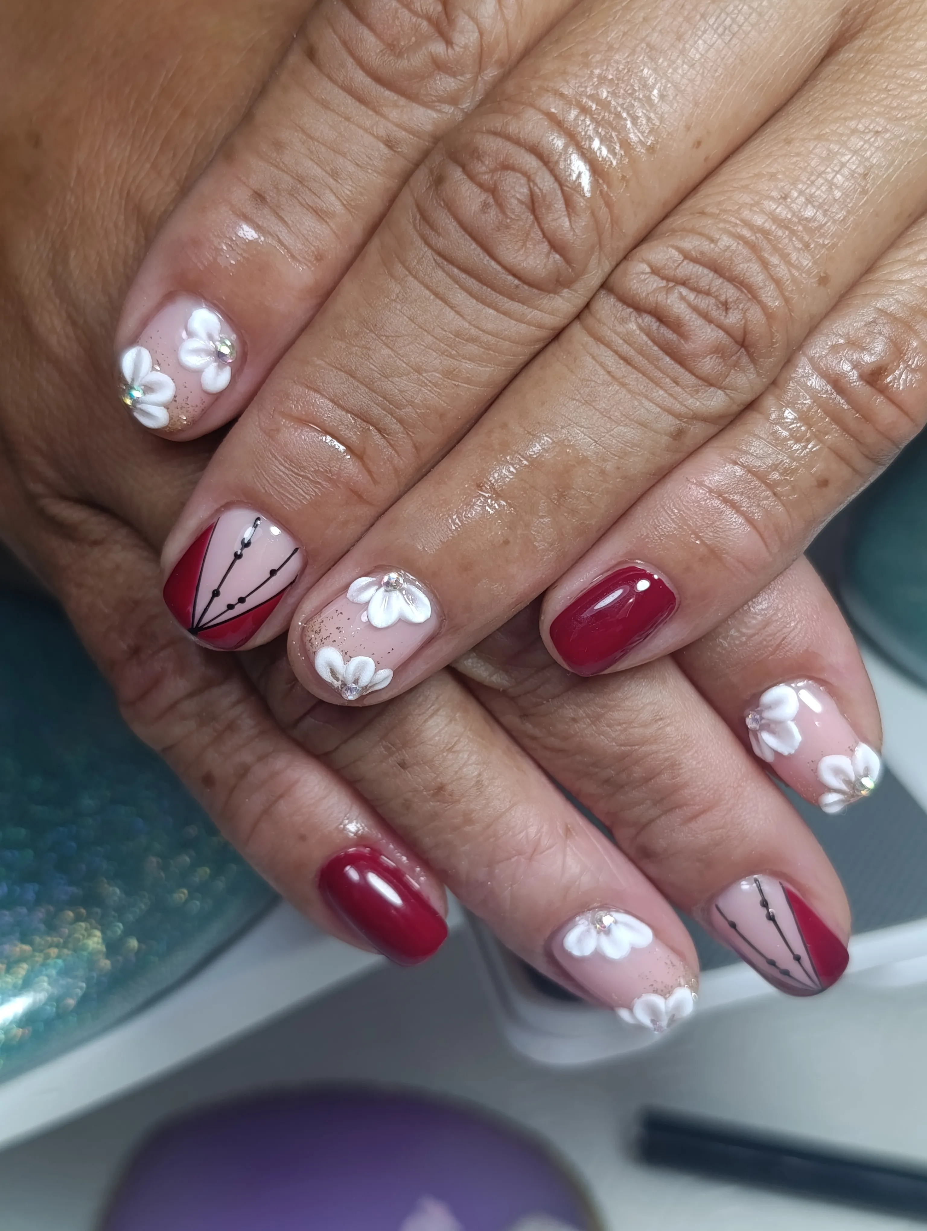 Dipping o Rubber con esmaltado semipermanente