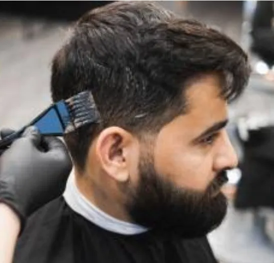 tinte y corte caballero - Imagen 1