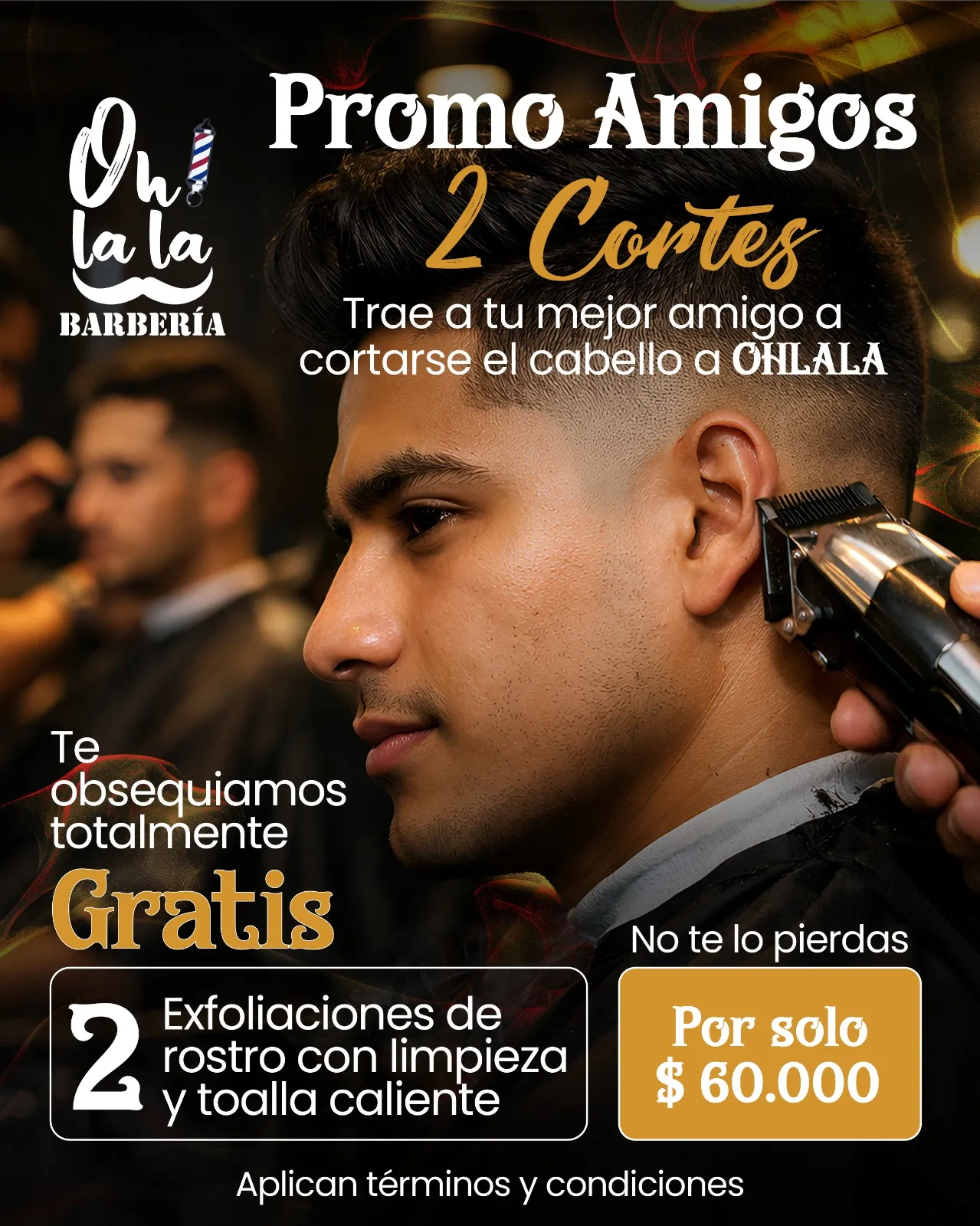 PROMO AMIGOS (2 cortes Oferta)