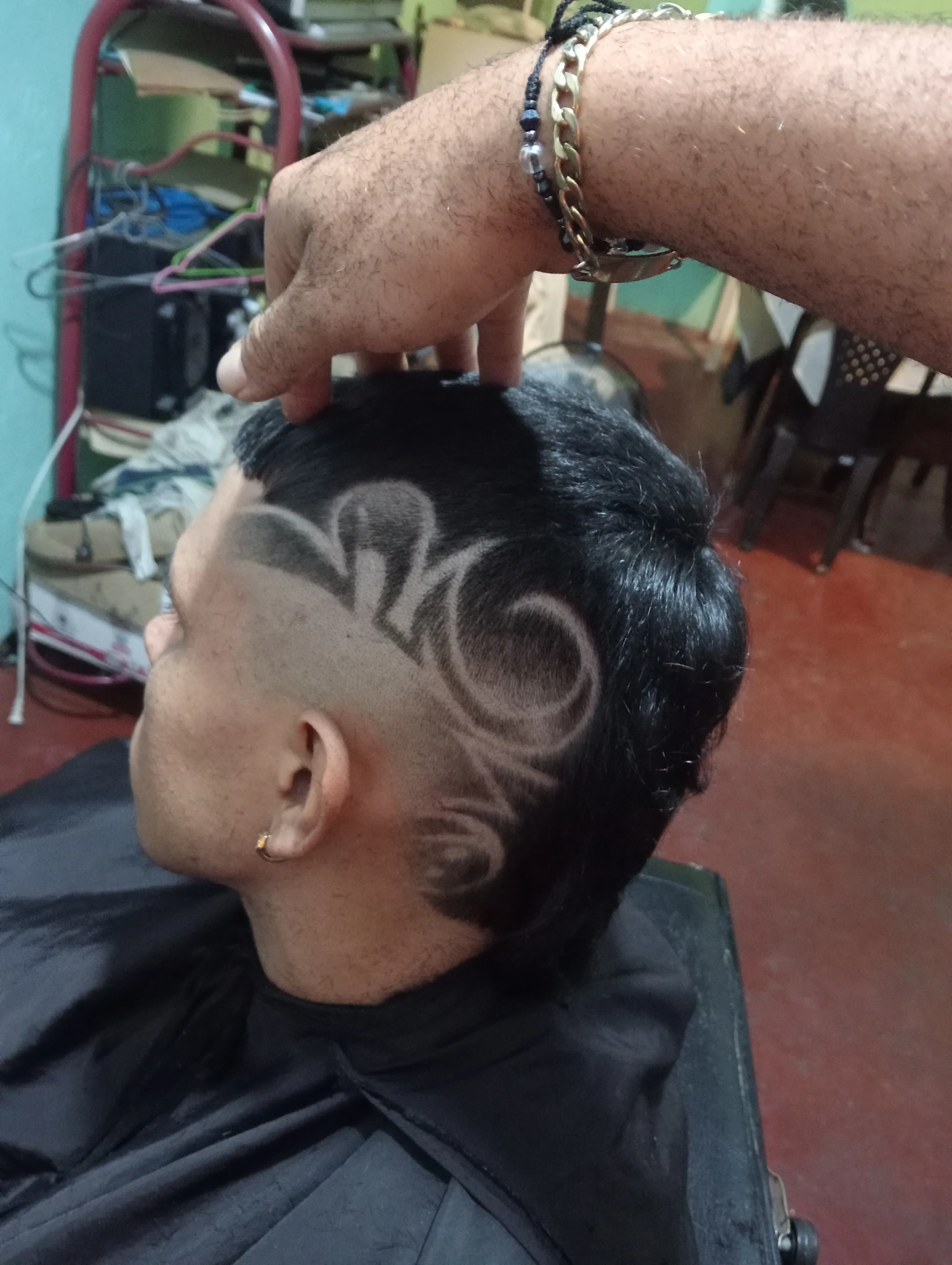 Corte con diseño