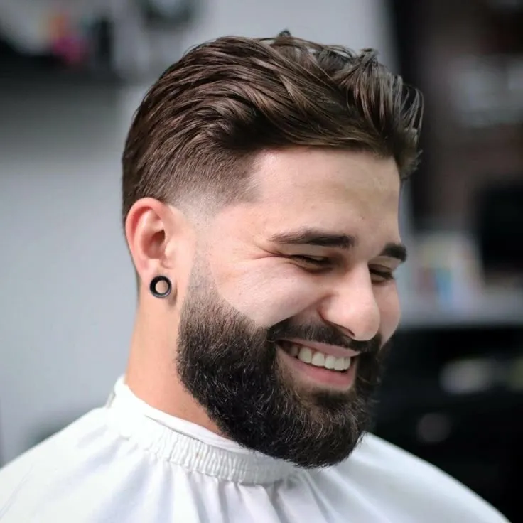 Corte + barba + perfilado de cejas