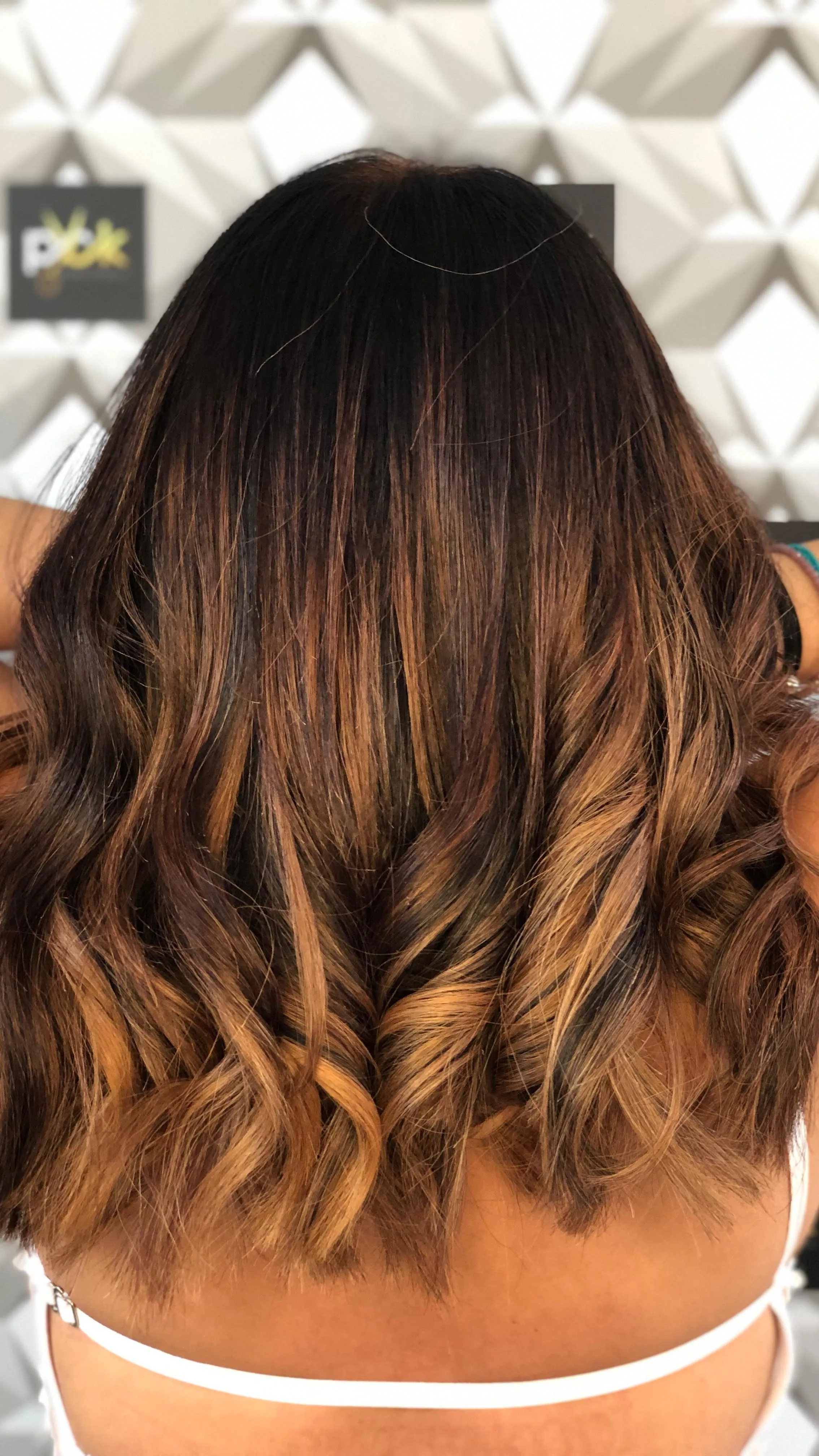 Balayage sin Decoloración