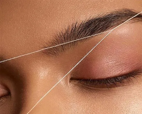 Depilacion con hilo cejas - Imagen 1
