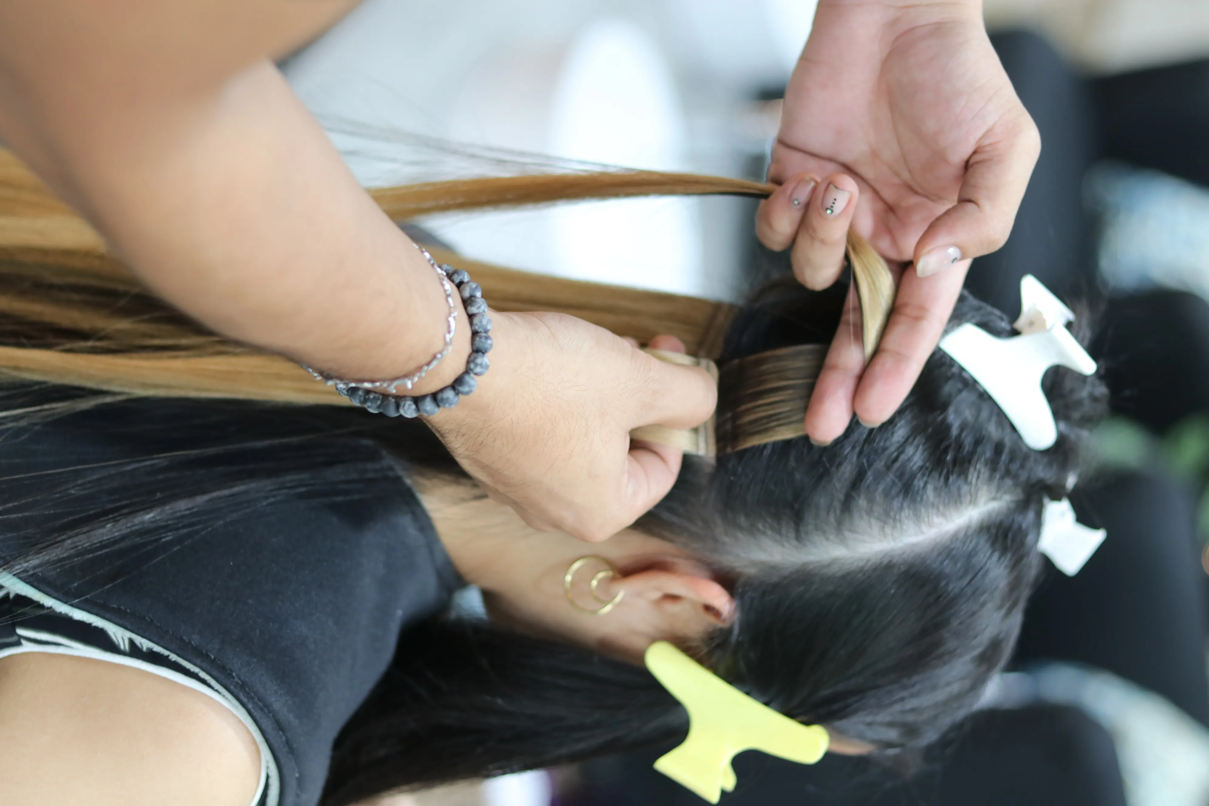 Mantenimiento de Extensiones con Tape