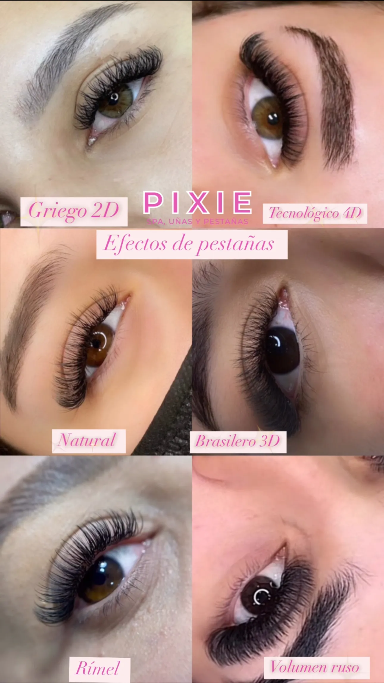 PESTAÑAS PELO A PELO
