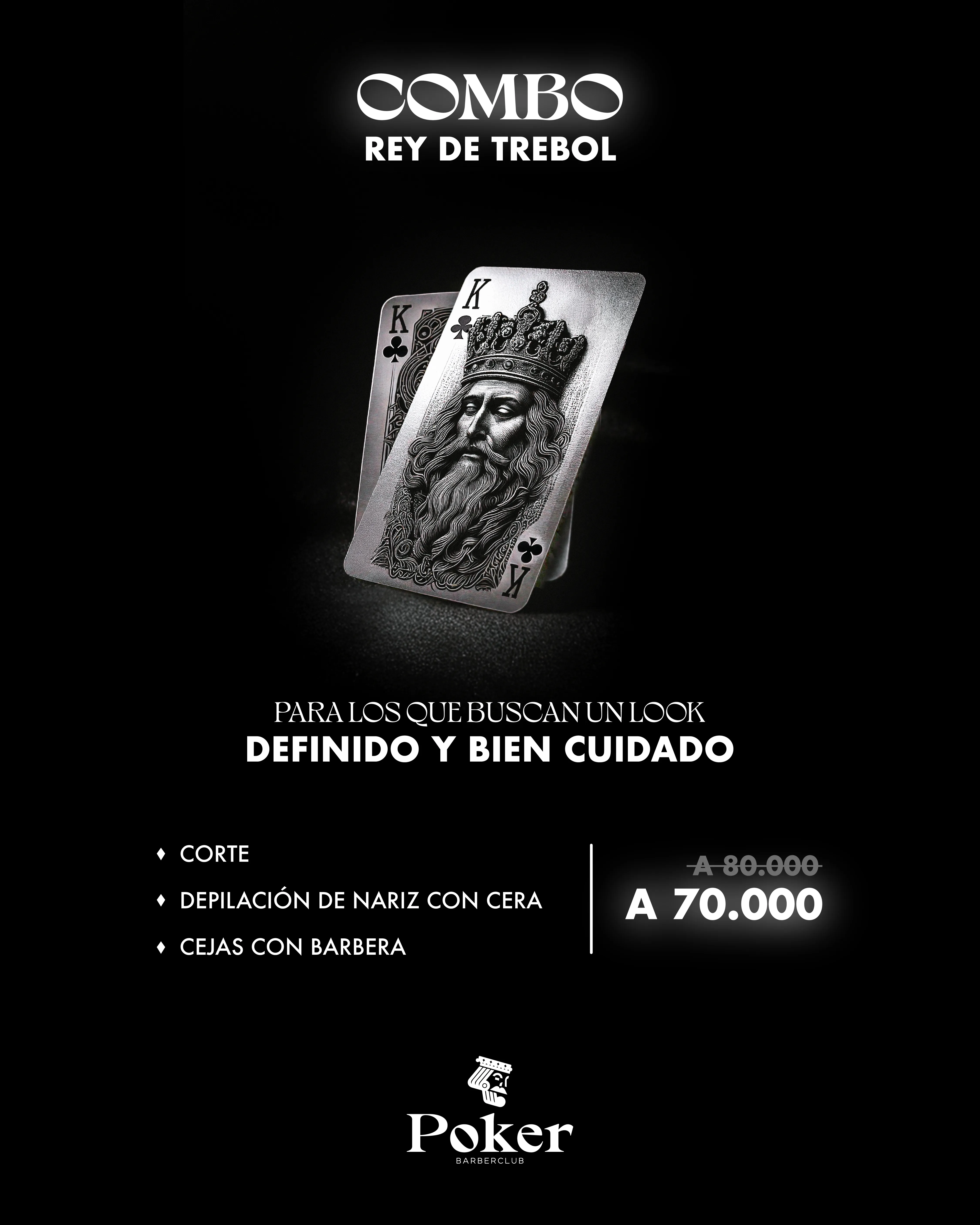 COMBO REY DE TREBOL - Imagen 1