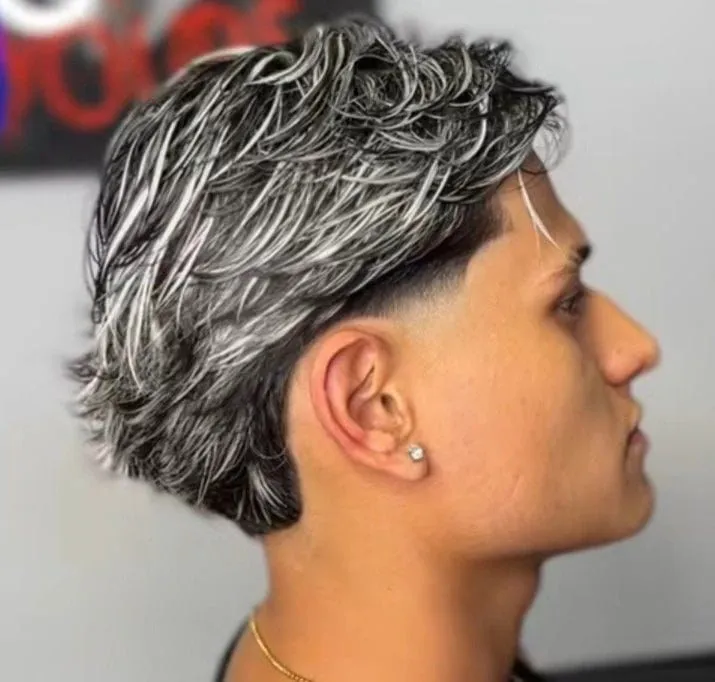 MECHAS PLATINADAS + CORTE DE CABELLO - Imagen 1
