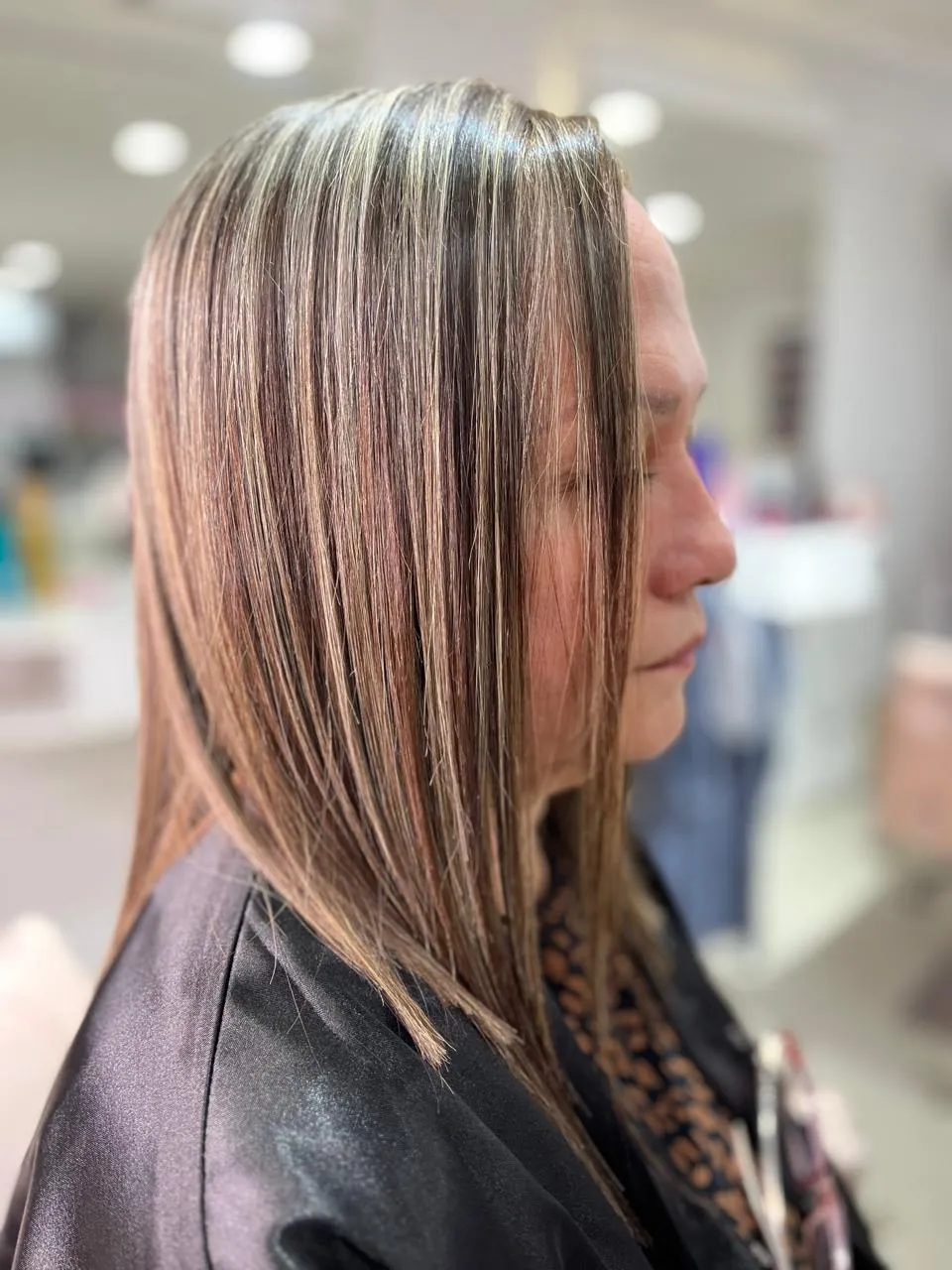 Mechas, visos, Balayage